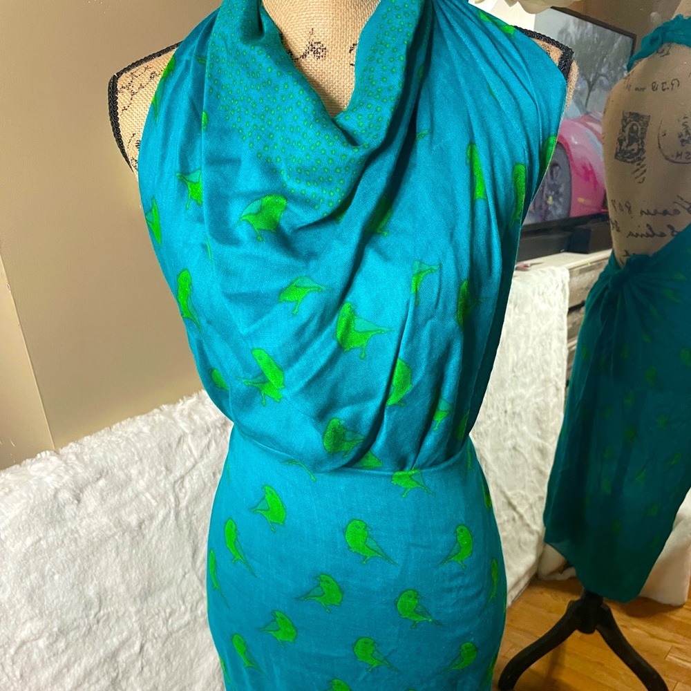 Stella & Dot Pashmina Scarf Dress